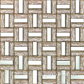 Aluminio Mix Net Patrones Mosaico de vidrio